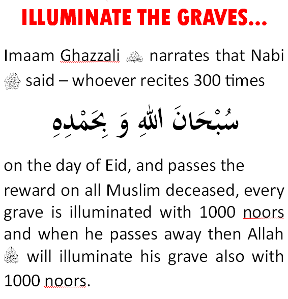 illuminate the graves
